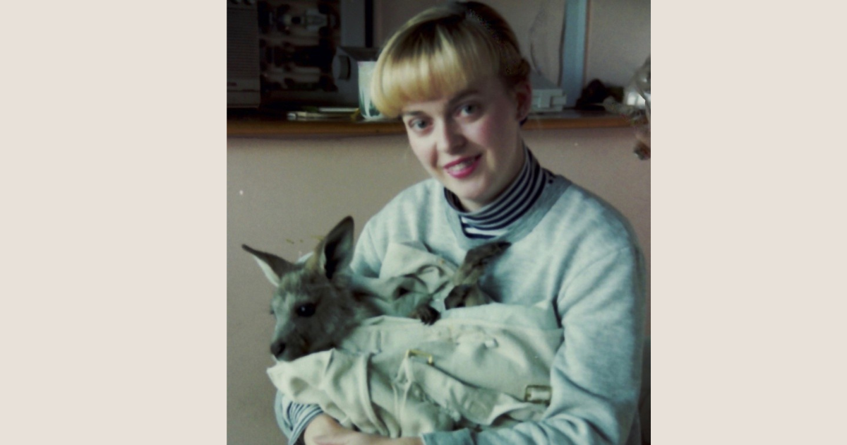 Julie in the early 1990s